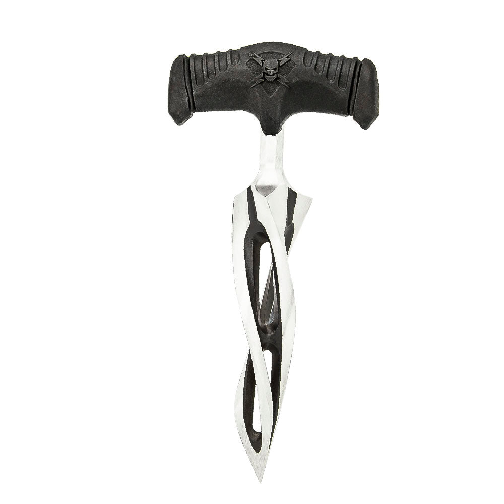 M48 Cyclone Push Dagger | 5 3/4” 2Cr13 stainless steel blade | 7 3/8" overall | Vortec belt sheath included - propswords