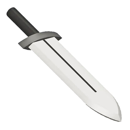 21” Handmade Merenary Twinblade Sword of Sunraku From Shangri La Frontier - propswords
