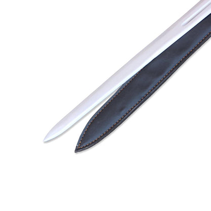 The Black Death Gothic Sword Medieval Sword Comes with leather sheath - propswords