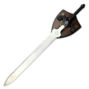 42” Dark Link Master Sword With Wall Plaque Lengend of Zelda