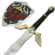 LEGEND OF ZELDA MASTER SWORD OF DARK LINK & Dark Link Hylian Zelda Shield