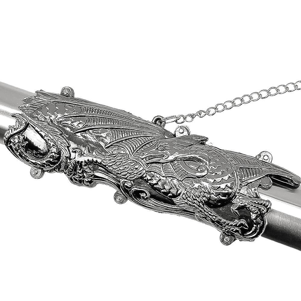 Saint George Dragon Saber - Intricately Designed Dragon Sword, Exquisite Knight Collections, for Collectors