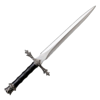 13.5” Fantasy Historical Short Sword King Arthur Collectors Knife with Scabbard-Satin Finish