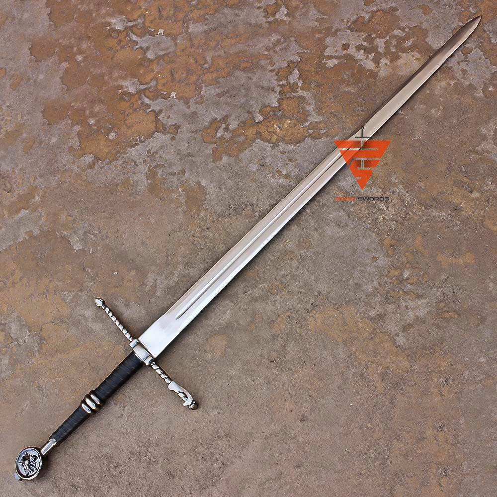 Master crafted Wolven Steel Sword Witcher Replica Sword - propswords