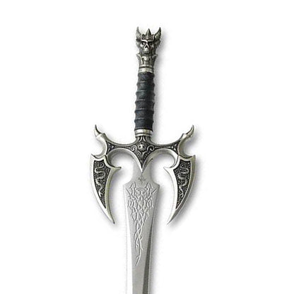37" Handmade Stainless Steel Kilgorin The Sword OF Darkness With Wall Plaque - propswords