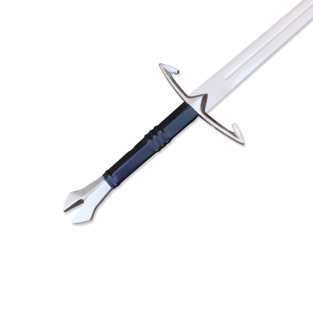 The Black Death Gothic Sword Medieval Sword Comes with leather sheath - propswords