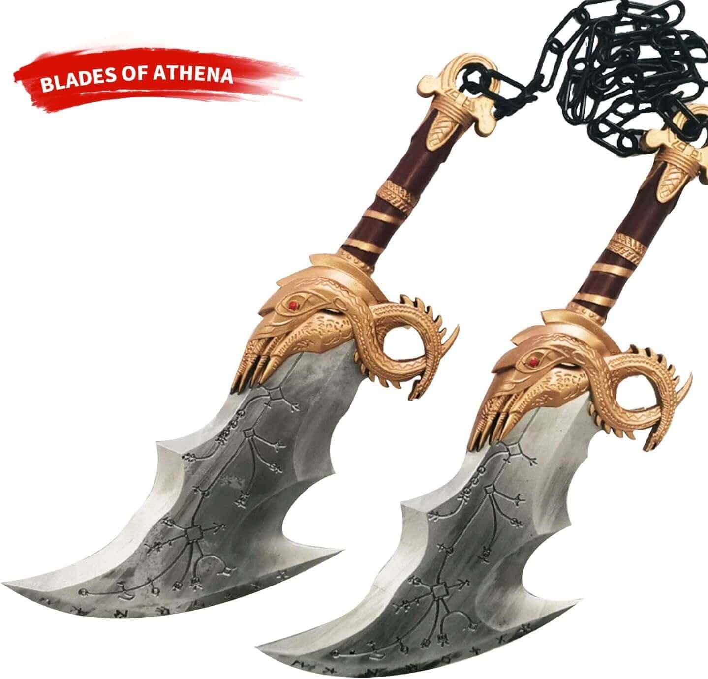 Kratos Blades of Chaos – Authentic God of War Ragnarok Cosplay Weapon Prop - propswords
