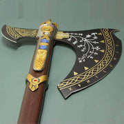 Kratos Leviathan Axe Life-Sized Version GOW Inspired Fully Upgraded Level 7 Axe
