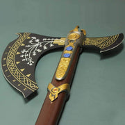 Kratos Leviathan Axe Life-Sized Version GOW Inspired Fully Upgraded Level 7 Axe - propswords