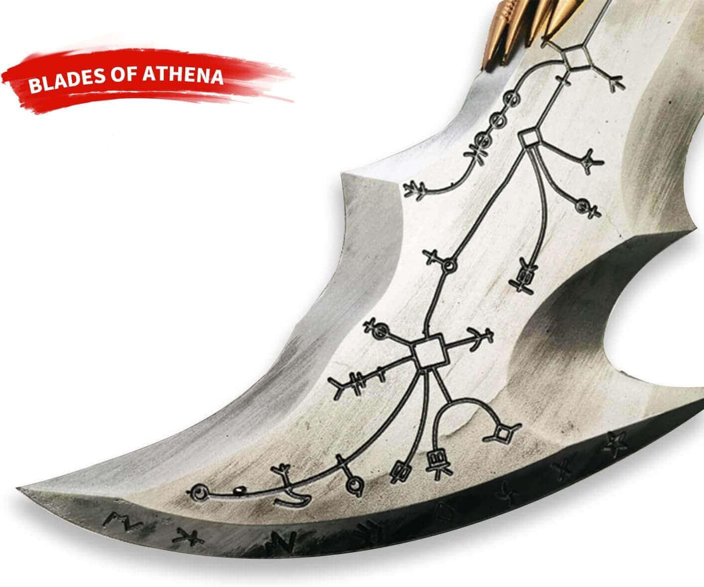 Kratos Blades of Chaos – Authentic God of War Ragnarok Cosplay Weapon Prop - propswords