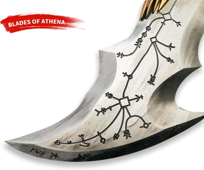 Kratos Blades of Chaos – Authentic God of War Ragnarok Cosplay Weapon Prop - propswords