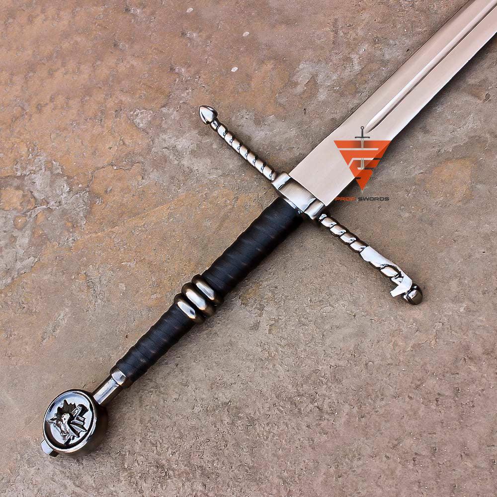 Master crafted Wolven Steel Sword Witcher Replica Sword - propswords