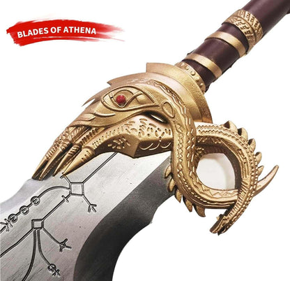 Kratos Blades of Chaos – Authentic God of War Ragnarok Cosplay Weapon Prop - propswords