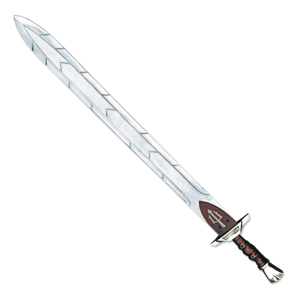 30" Handmade Stainless Steel Percy Jackson Riptide Sword With Leather Sheath - propswords