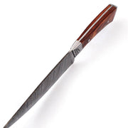 Damascus Steel Full Tang Drop Point Kitchen Chefs Knife - propswords