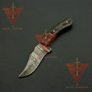 Mastercrafted Damascus Steel Fixed Blade Knife with Premium Sheath: Your Ultimate Companion - propswords