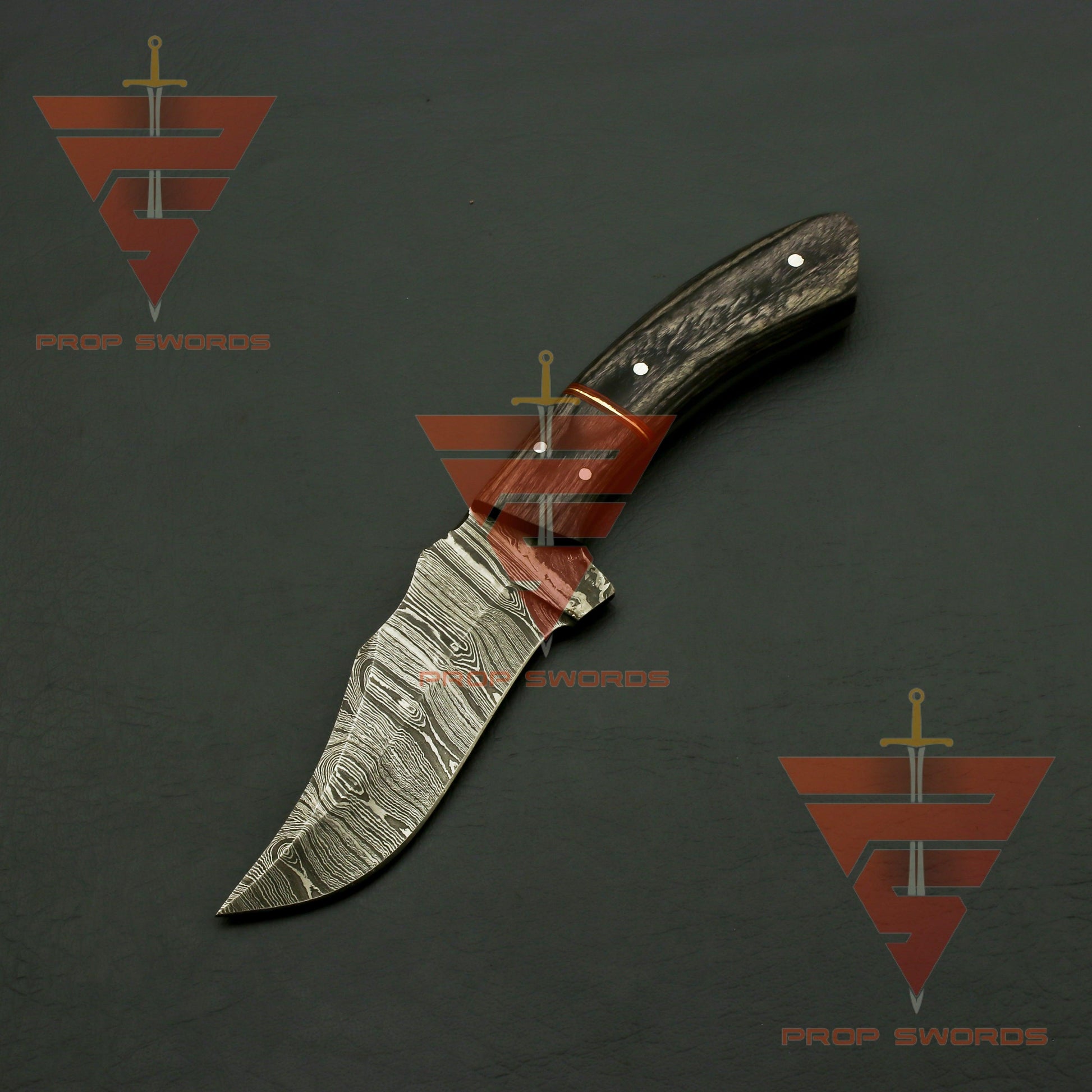 Mastercrafted Damascus Steel Fixed Blade Knife with Premium Sheath: Your Ultimate Companion - propswords