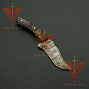 Mastercrafted Damascus Steel Fixed Blade Knife with Premium Sheath: Your Ultimate Companion - propswords