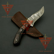 Mastercrafted Damascus Steel Fixed Blade Knife with Premium Sheath: Your Ultimate Companion - propswords