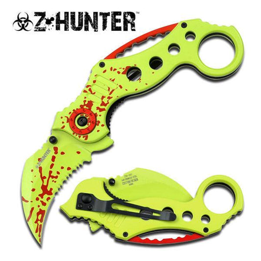Zombie Hunter Spring Assist - Karambit Tactical Knife - propswords