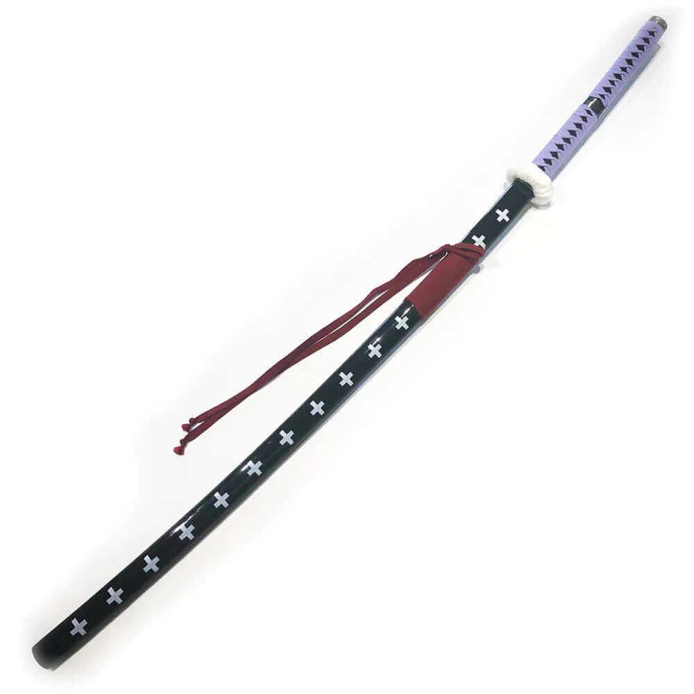 Trafalgar law Sword Metal, Katana of Trafalgar law nodachi shinobi, One Piece Swords Anime Sword Full Tang, Gift for him, - propswords