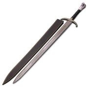 Longclaw Sword of Jon Snow Damascus With Leather Sheath - propswords