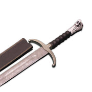 Longclaw Sword of Jon Snow Damascus With Leather Sheath