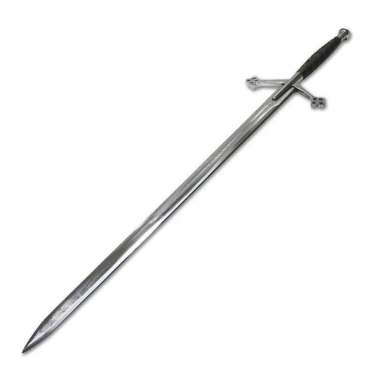 Highland claymore black medieval two handed Scottish sword replica