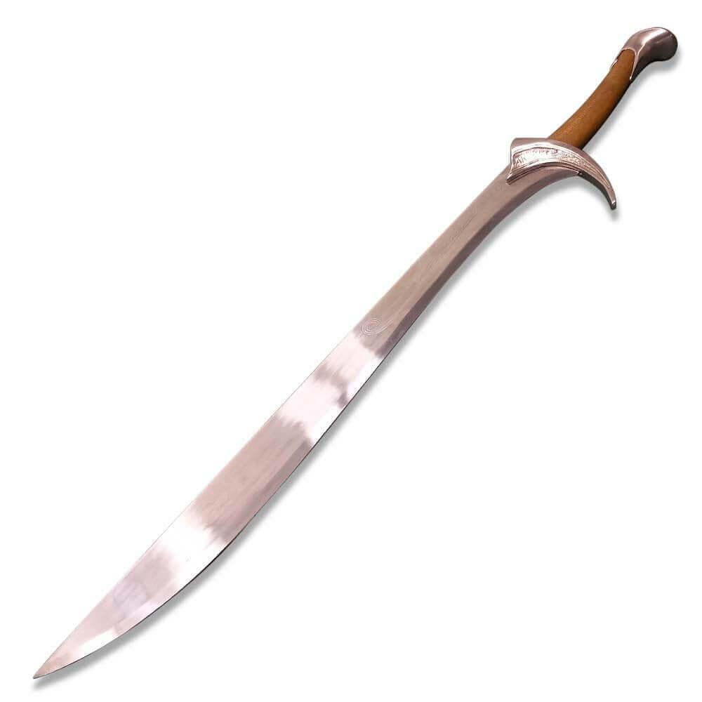 Orcrist sword replica of Thorin Oakenshield from The Hobbit with detailed blade and hilt, collectible fantasy weapon