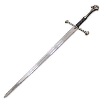 Narsil Sword Replica with Wall Mount & Scabbard – Lord of the Rings Display - propswords