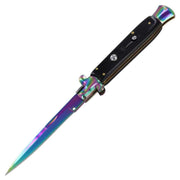 Apocalyptic Automatic Push Button Stiletto Knife - propswords