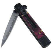 Automatic Sweet Merlot Stiletto Knife - propswords