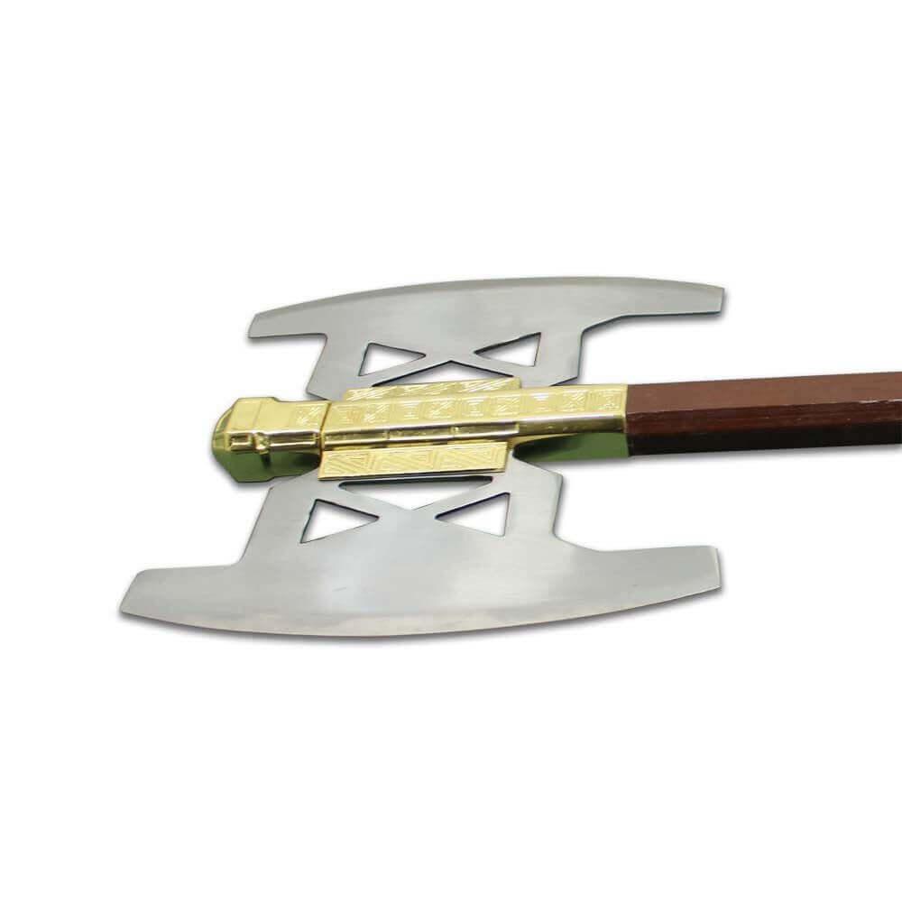 Gimli Battle Axe Gold from Lord of the Rings Lord of the Rings Battle Axe replica - propswords