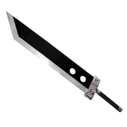 Cloud Strife Buster Sword Black Edition replica buster sword final fantasy sword - propswords