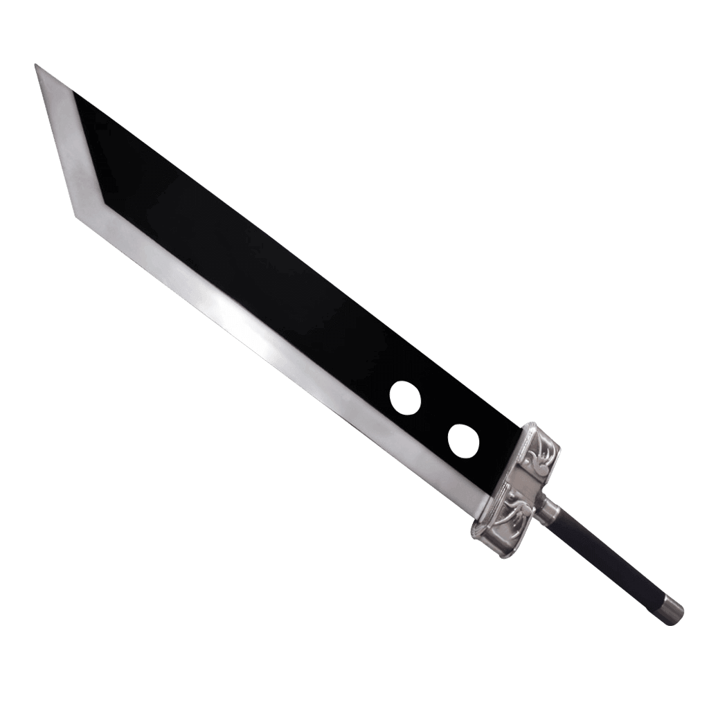 Cloud Strife's Remake Buster Sword Replica – Real Full-Size Metal Cloud Sword from FF7 Remake - propswords