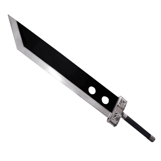 Cloud Strife's Remake Buster Sword Replica – Real Full-Size Metal Cloud Sword from FF7 Remake - propswords