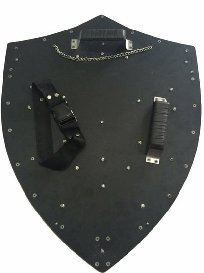 Dark Link Hylian Zelda Shield Full Size Black Shield - propswords
