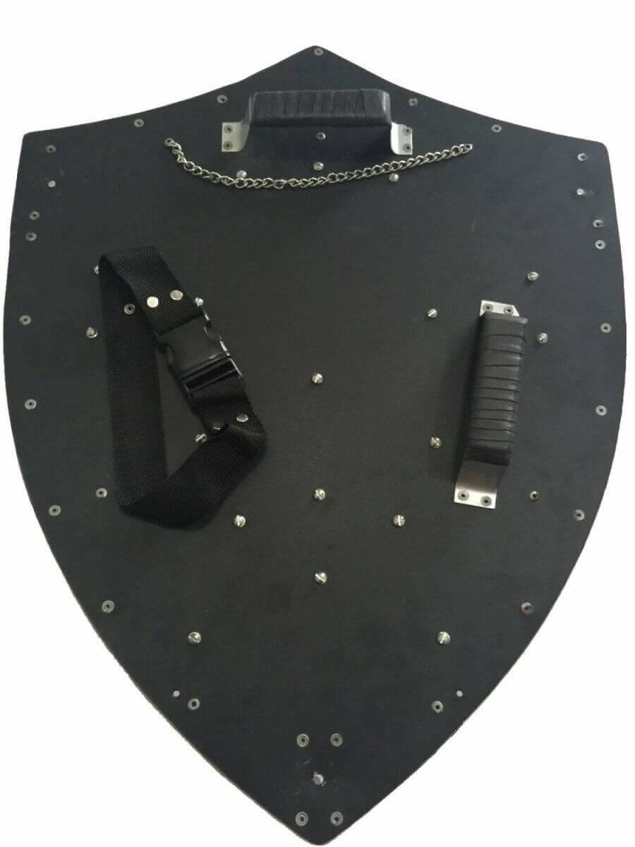 Dark Link Hylian Zelda Shield Full Size Black Shield - propswords