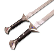 Drizzt Do'Urden Scimitar Sword Set Twinkle & Icingdeath Steel Forgotten Realms - propswords