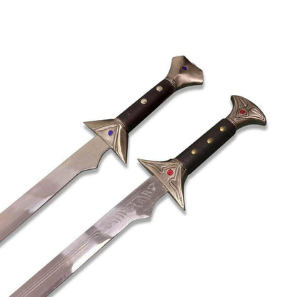 Drizzt Do'Urden's Scimitar Sword Set – Icingdeath & Twinkle Replica - propswords