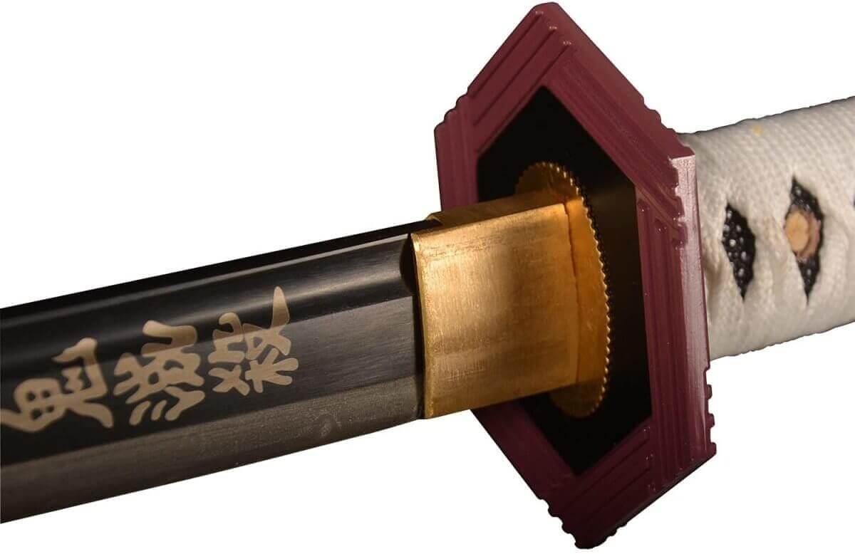 Giyuu Tomioka Water Hashira Nichirin Sword – Authentic 1:1 Demon Slayer Cosplay Katana - propswords
