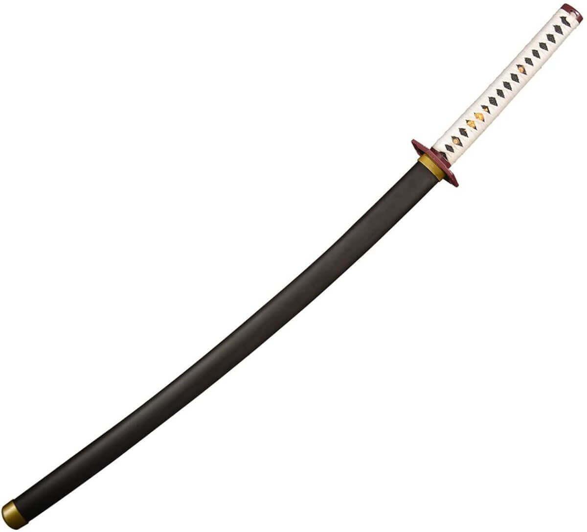 Giyuu Tomioka Water Hashira Nichirin Sword – Authentic 1:1 Demon Slayer Cosplay Katana - propswords