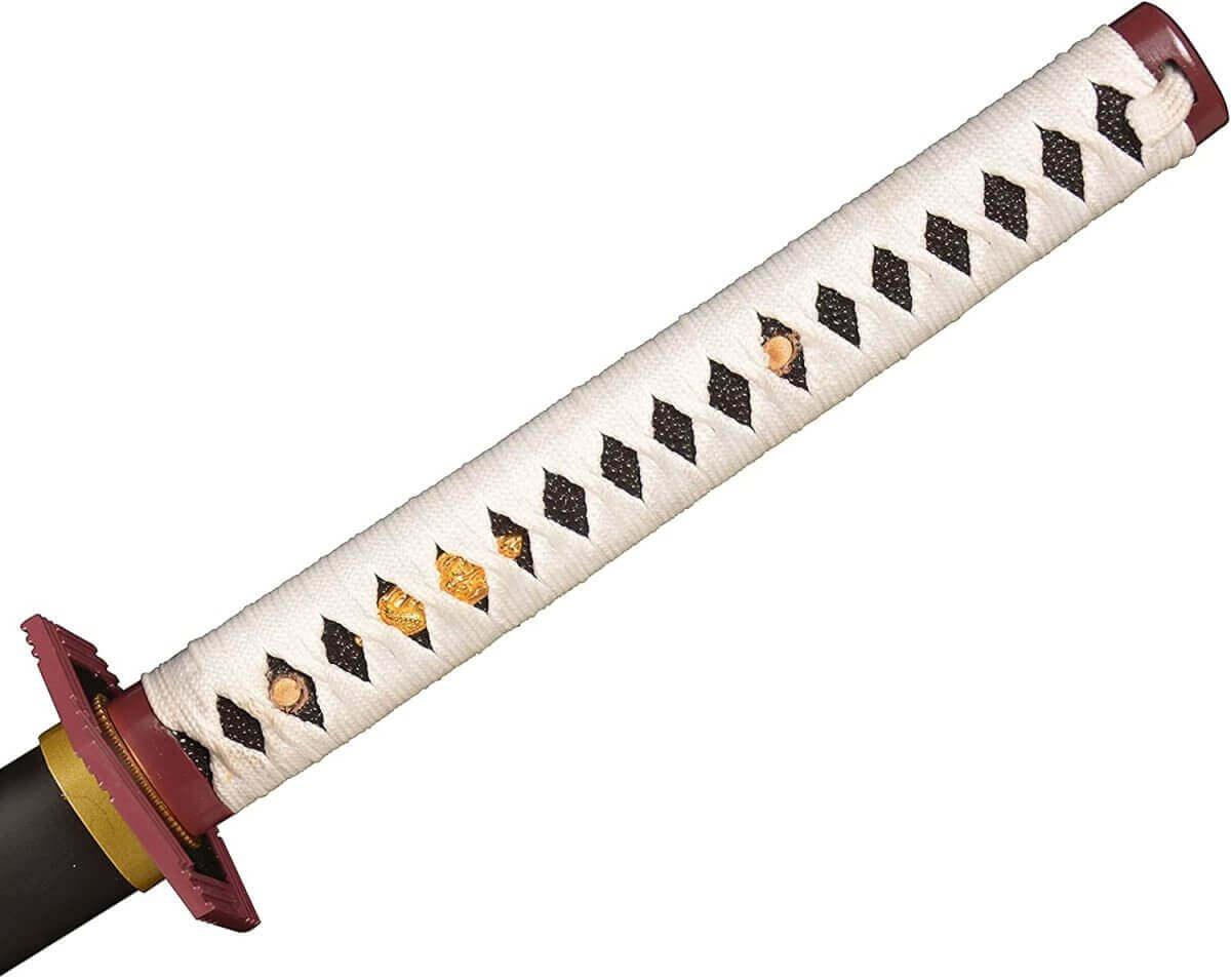 Giyuu Tomioka Water Hashira Nichirin Sword – Authentic 1:1 Demon Slayer Cosplay Katana - propswords