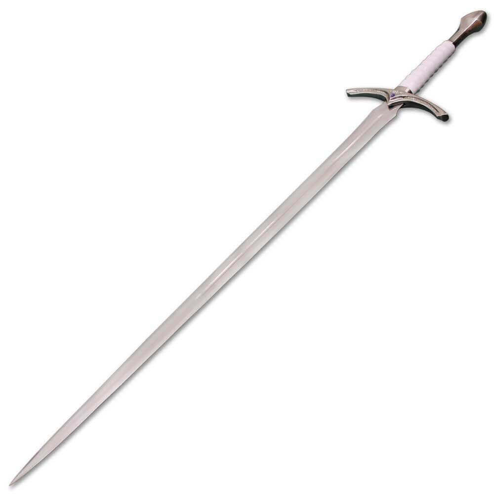Glamdring Sword Foe-hammer and the Beater Sword of Gandalf WHITE Edition - propswords