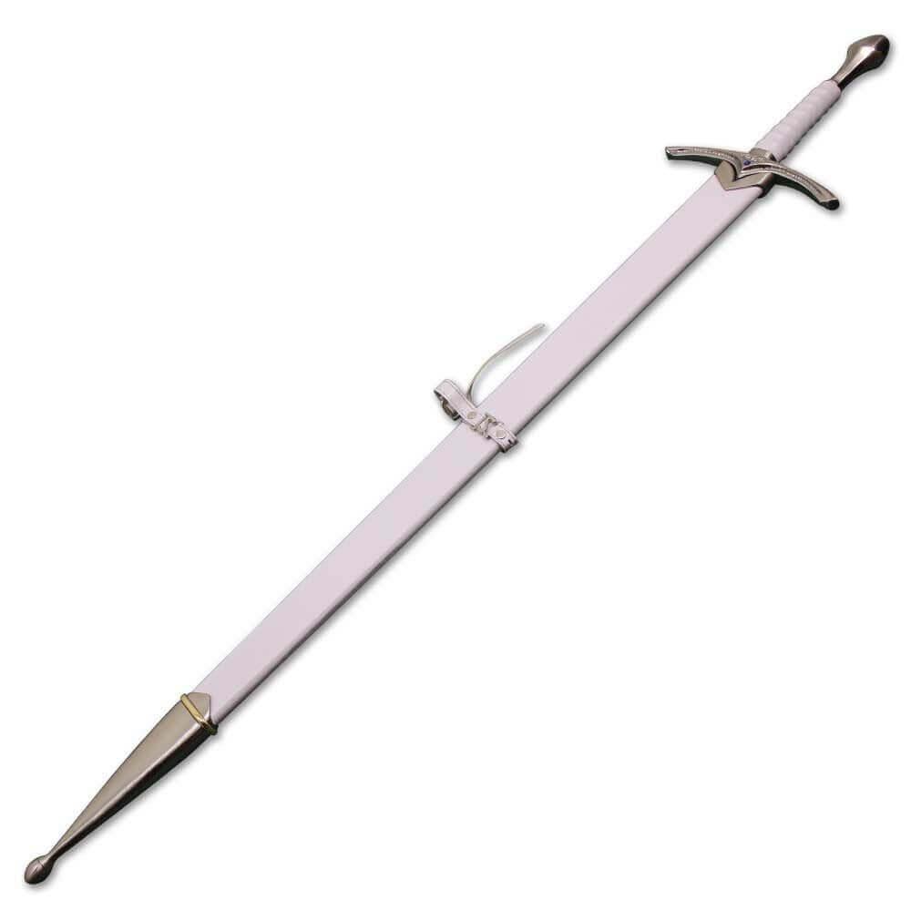 Glamdring Sword Foe-hammer and the Beater Sword of Gandalf WHITE Edition - propswords