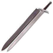 King Arthur Excalibur movie replica Damascus Steel Sword with sheath - propswords