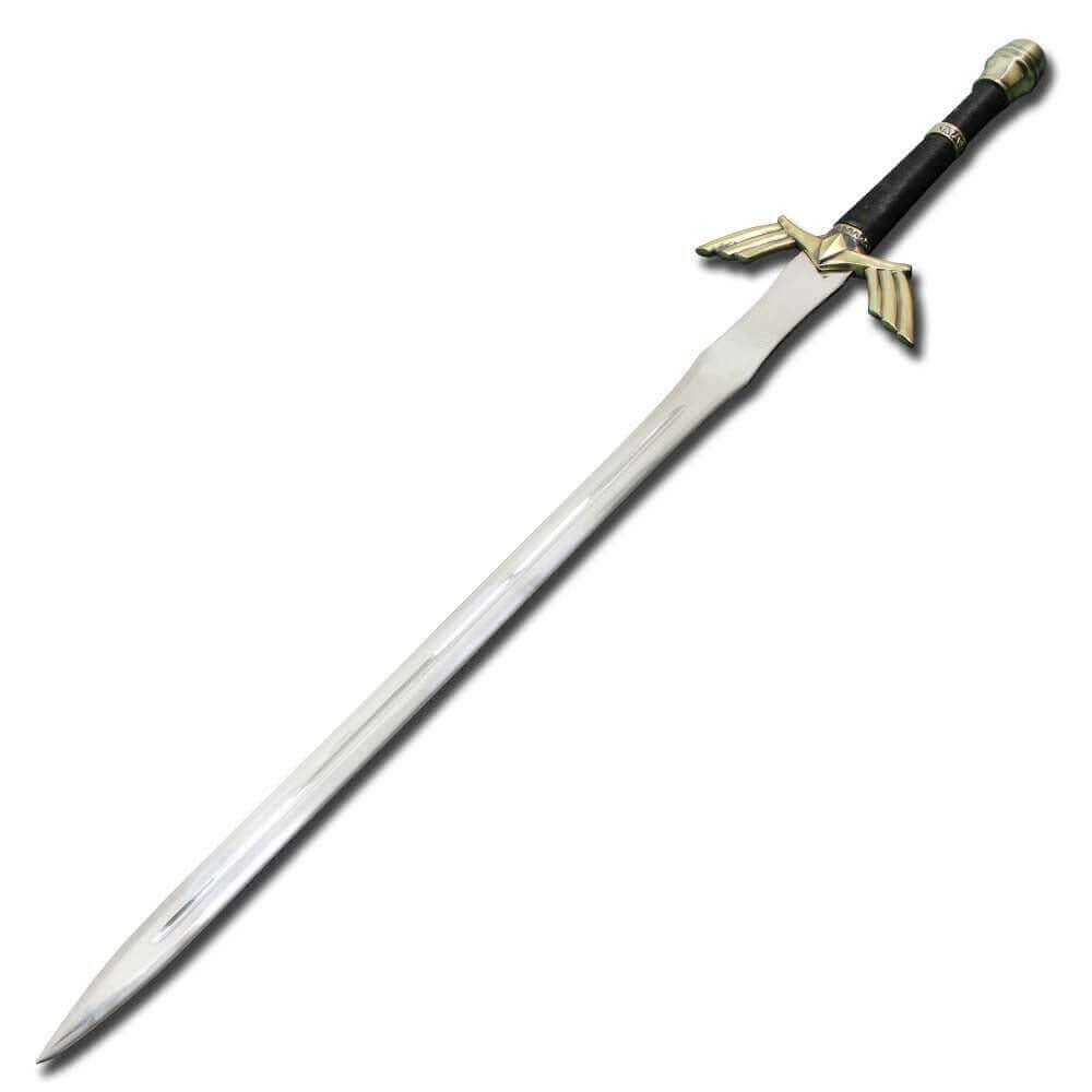 Dark Link Master Sword Replica – Battle-Ready with Leather Sheath - propswords