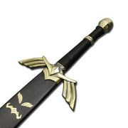 LEGEND OF ZELDA MASTER SWORD OF DARK LINK IN LEATHER REPLICA SWORD - propswords