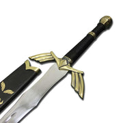 LEGEND OF ZELDA MASTER SWORD OF DARK LINK IN LEATHER REPLICA SWORD - propswords