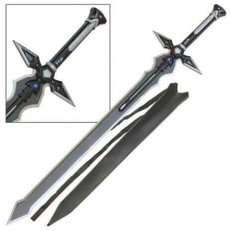 SAO BLACK DARK REPULSER SWORD OF KIRITO - propswords